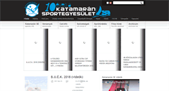 Desktop Screenshot of katamaran.hu